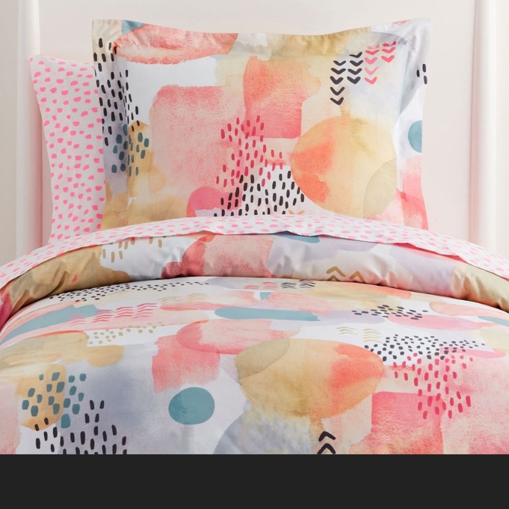 West elm pottery barn kids LEXI duvet full/queen